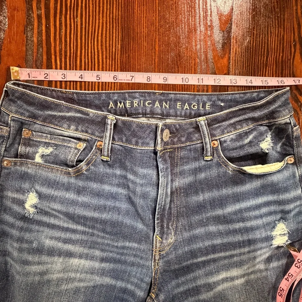 Men's American Eagle distressed airflex fit jeans size 32X 32